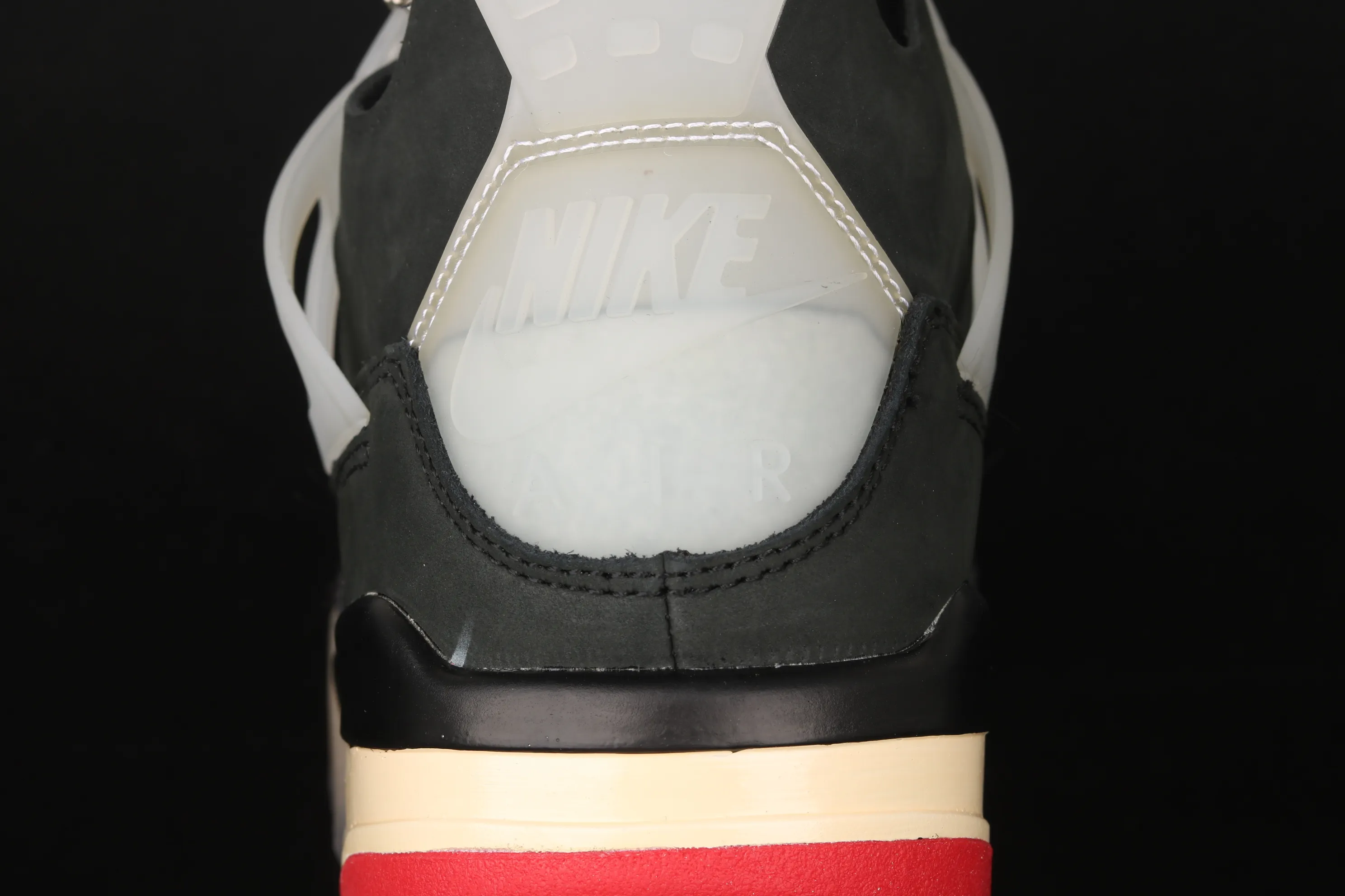 All categories Air Jordan Jordan series basketball shoes Air Jordan 4 Special offer Air Jordan 4 AJ4 Joe 4 replica black and red CV9388-001